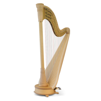 Camac Egerie Extended 47 Strings Pedal Harp Camac Egerie Extended 47 Strings Pedal Harp