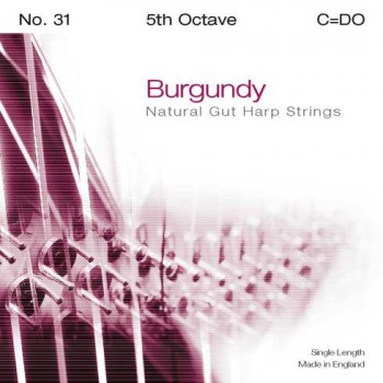 Bow Brand Burgundy Pedal Gut - 5th Octave C Bow Brand Burgundy Pedal Gut - 5th Octave C